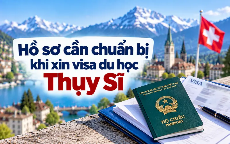 Nhóm hồ sơ cơ bản xin visa du học Thụy Sĩ