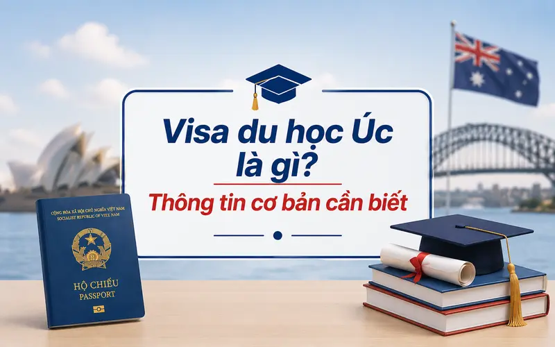 Thông tin cơ bản về visa du học Úc