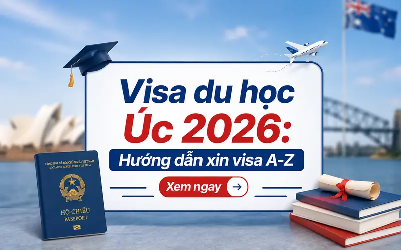 Visa du học Úc