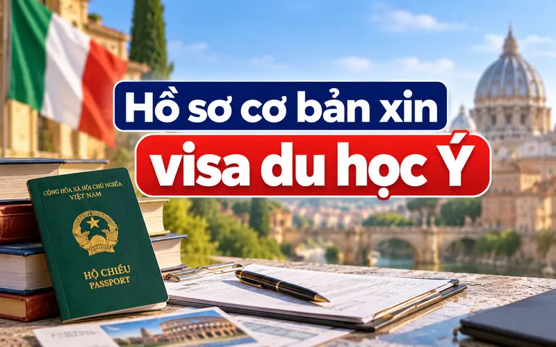 Hồ sơ cần chuẩn bị khi xin visa du học Ý
