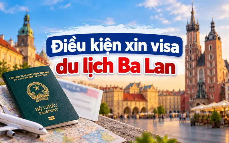 Cập nhật điều kiện xin visa du lịch Ba Lan