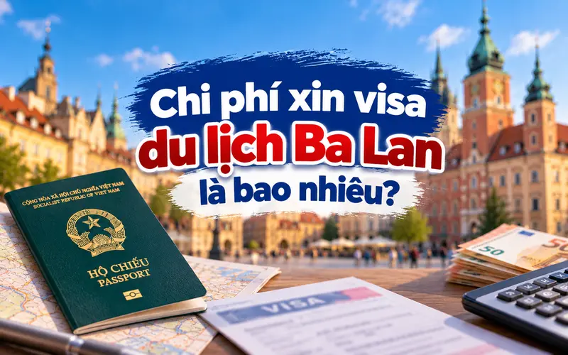 Tìm hiểu chi phí xin visa du lịch Ba Lan