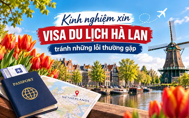 Kinh nghiệm xin visa du lịch Hà Lan hiệu quả