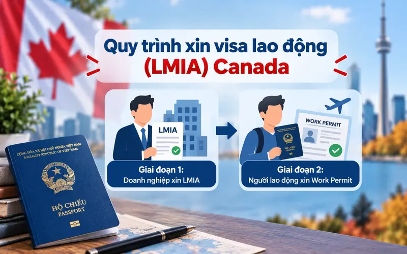 Cập nhật quy trình xin visa lao động (LMIA) Canada