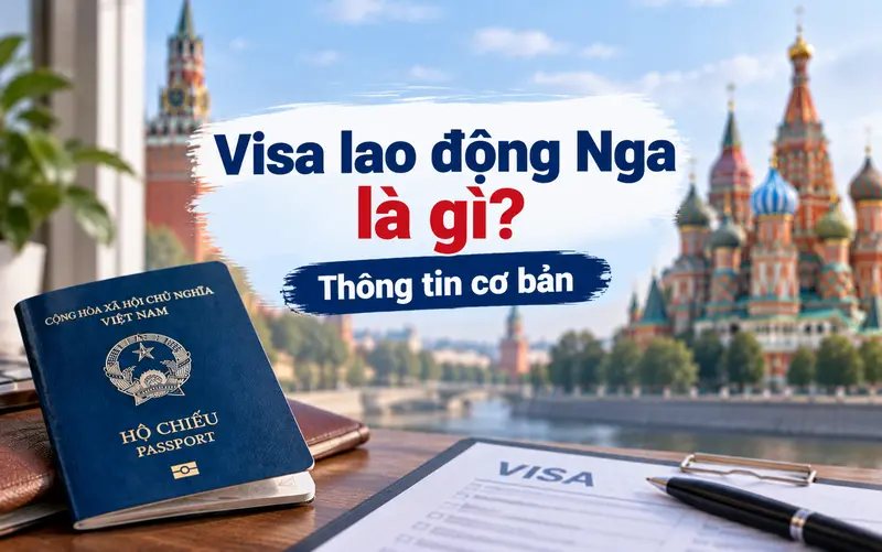 Thông tin cơ bản về visa lao động Nga