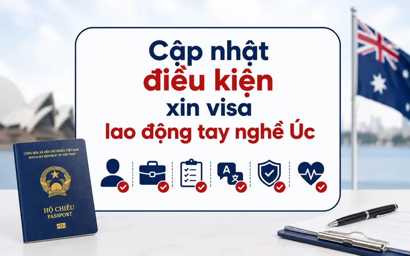 Tìm hiểu điều kiện xin visa lao động tay nghề Úc