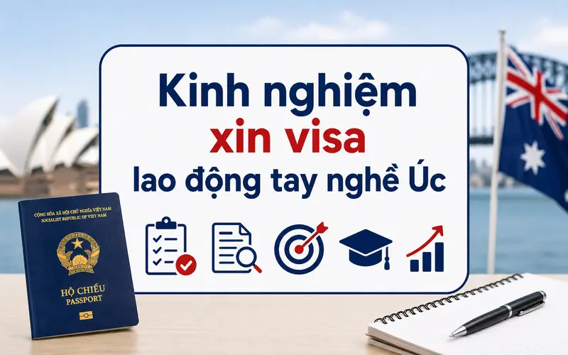 Lưu ý khi xin visa lao động tay nghề Úc