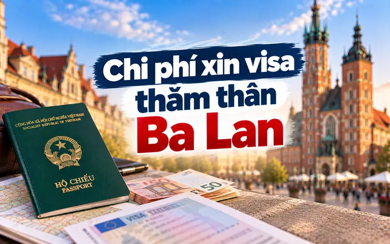 Tìm hiểu chi phí xin visa thăm thân Ba Lan