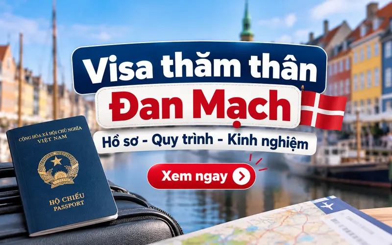 Xin visa thăm thân Đan Mạch