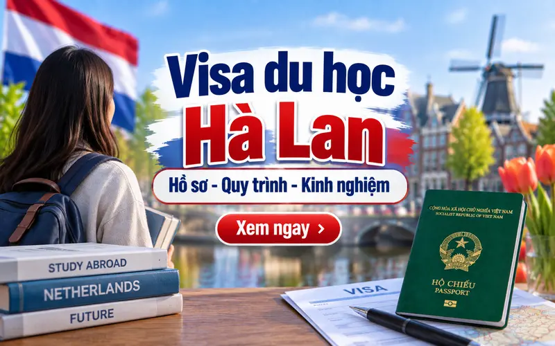 Visa du học Hà Lan
