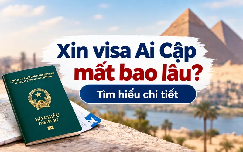 Tìm hiểu xin visa Ai Cập mất bao lâu