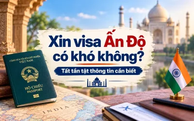 Xin visa Ấn Độ có khó không?