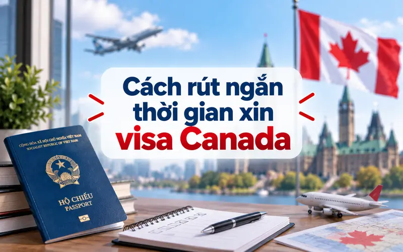 Cách tối ưu thời gian xét duyệt visa Canada