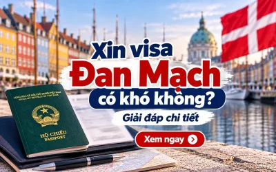 Xin visa Đan Mạch có khó không?