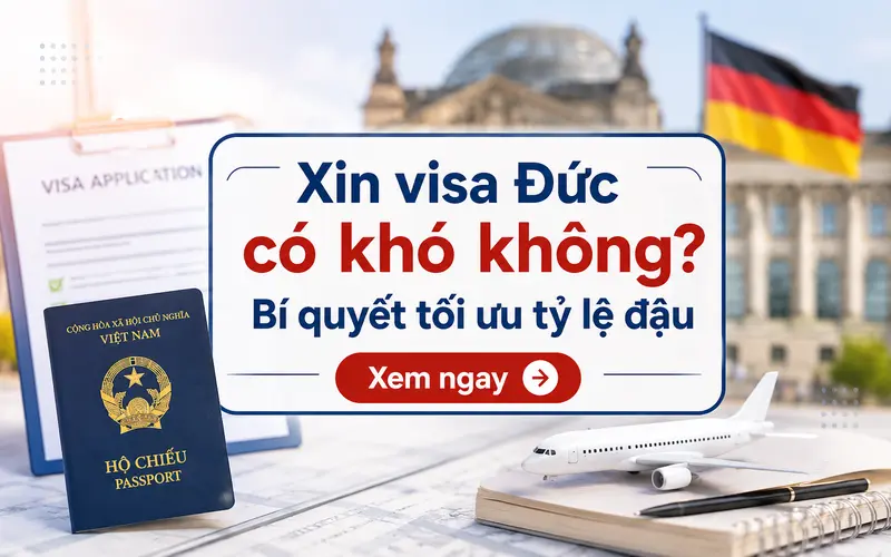 Xin visa Đức có khó không