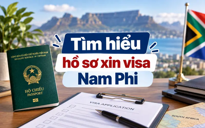 Cập nhật hồ sơ cần chuẩn bị khi xin visa Nam Phi