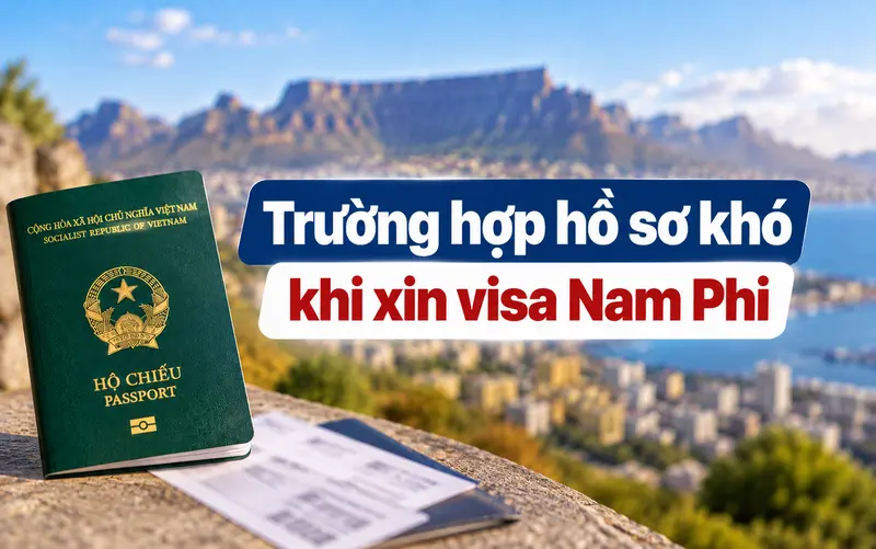 Trường hợp hồ sơ cần lưu ý khi xin visa Nam Phi