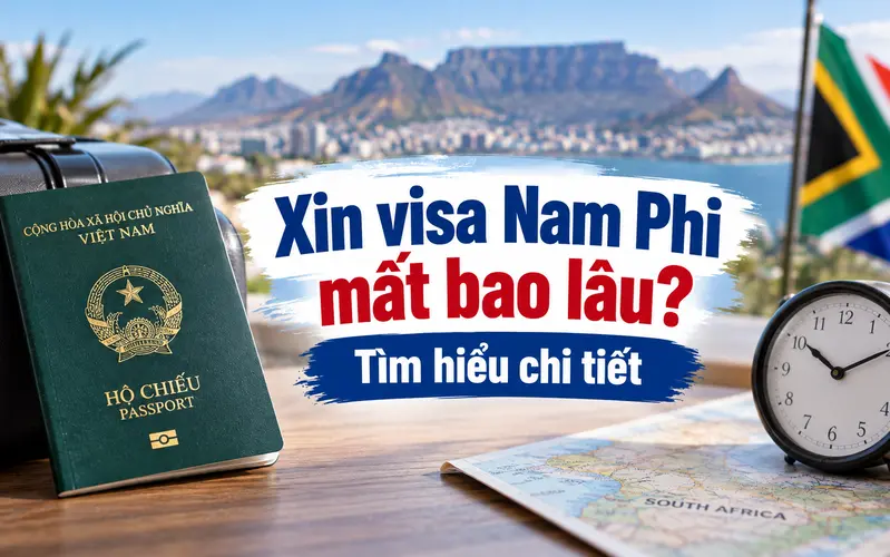 Tìm hiểu xin visa Nam Phi mất bao lâu