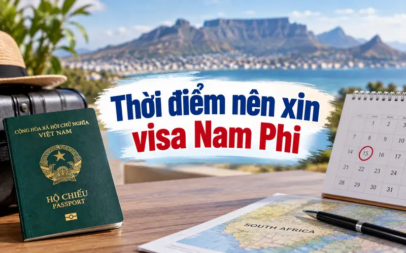 Gợi ý thời điểm nên xin visa Nam Phi