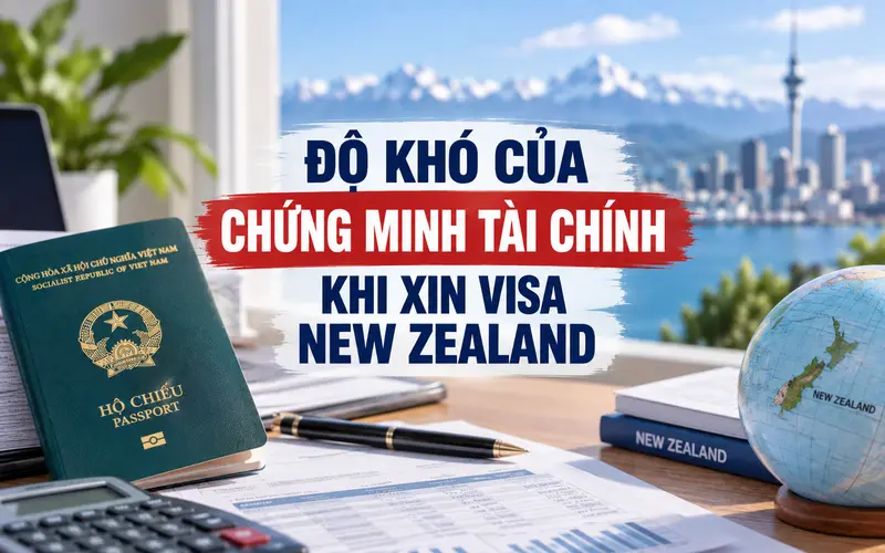 Tìm hiểu chứng minh tài chính khi xin visa New Zealand
