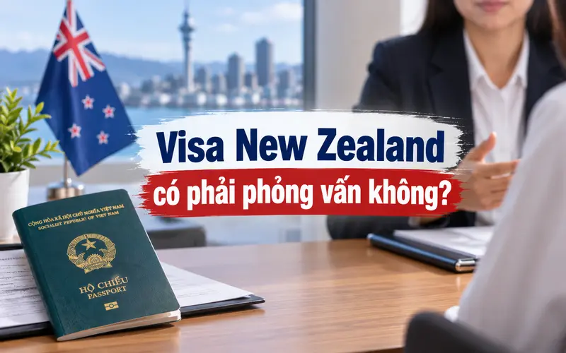 Tìm hiểu xin visa New Zealand có phải phỏng vấn