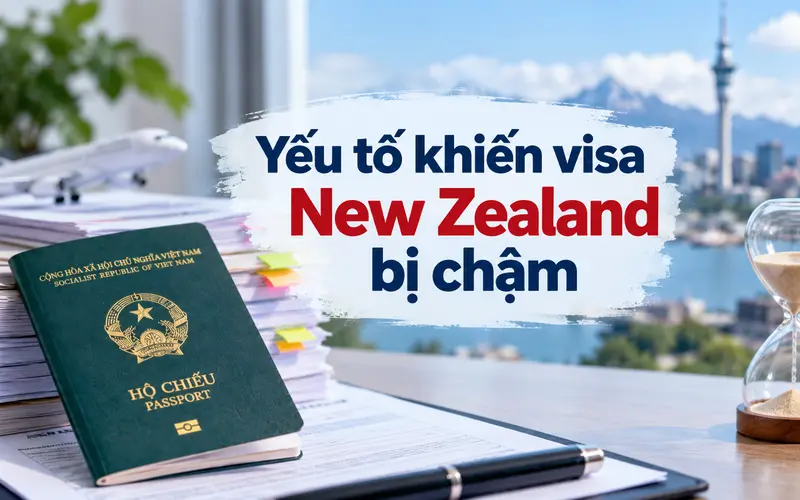 Yếu tố ảnh hưởng tới thời gian xin visa New Zealand