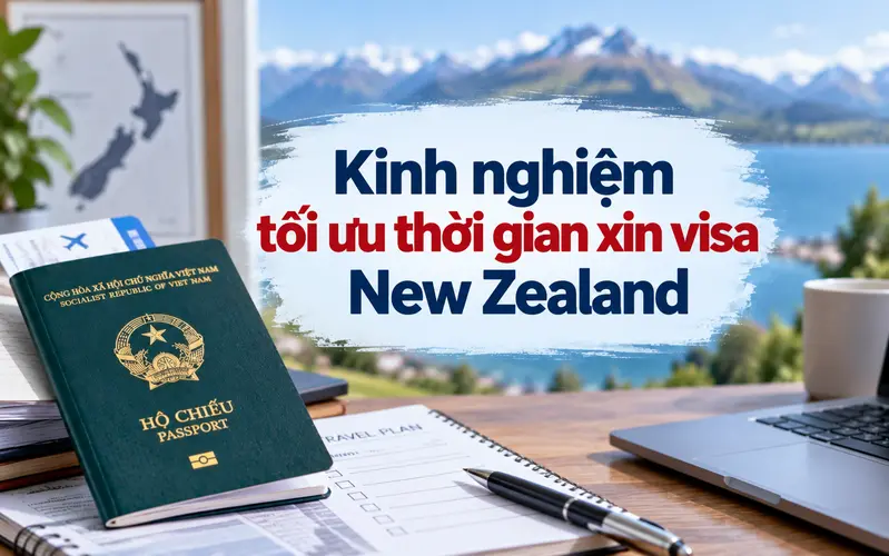Kinh nghiệm nộp visa New Zealand tối ưu thời gian