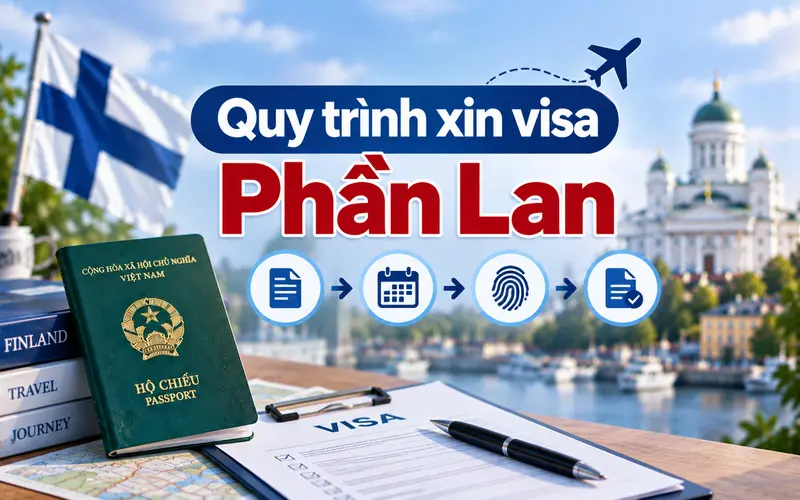 Các bước xin visa Phần Lan