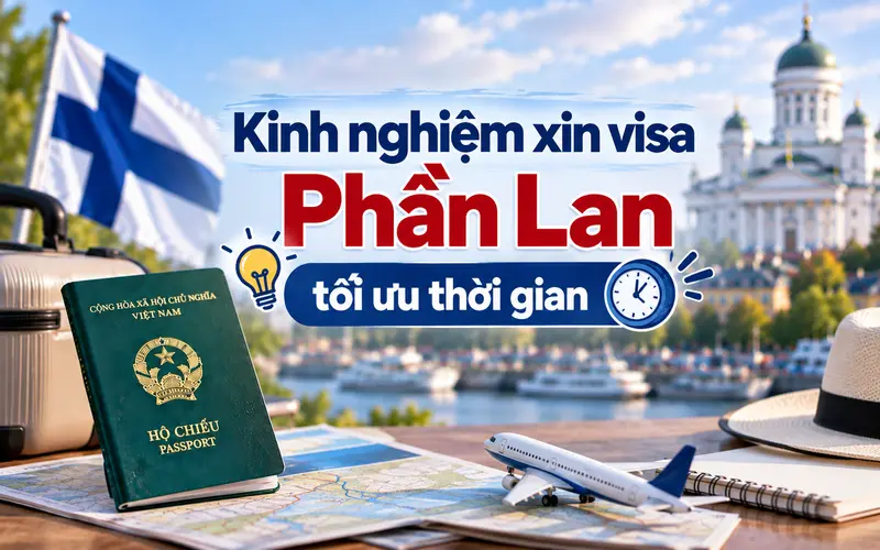 Kinh nghiệm xin visa Phần Lan tối ưu thời gian