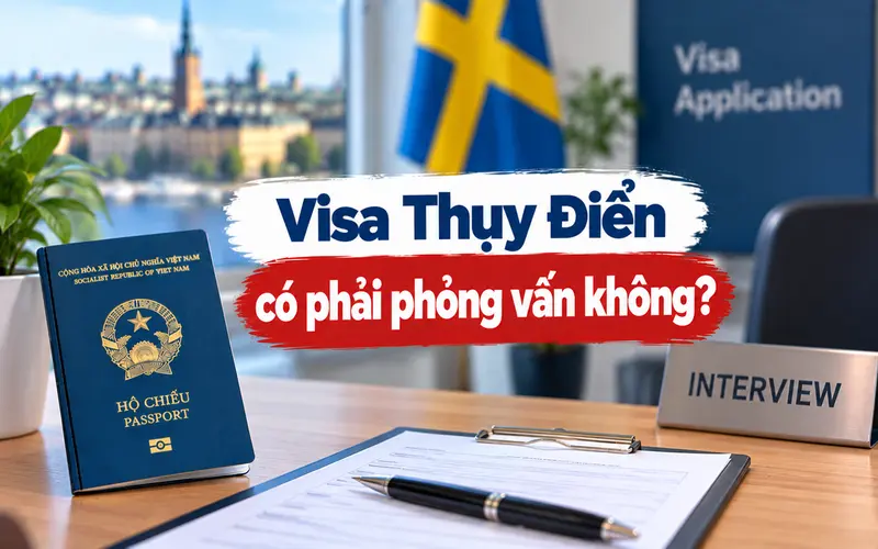 Tìm hiểu xin visa Thụy Điển có phải phỏng vấn không