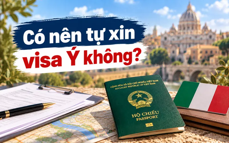 Tìm hiểu có nên tự xin visa Ý không