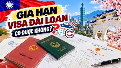 Gia hạn visa Đài Loan có được không