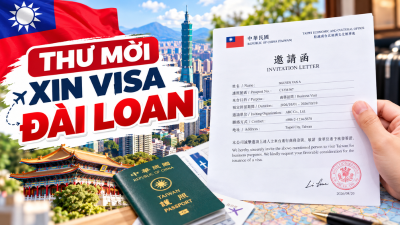 Thư mời xin visa Đài Loan
