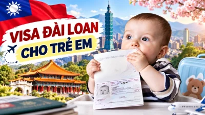 Visa Đài Loan cho trẻ em