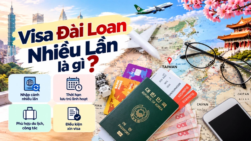 Visa Đài Loan nhiều lần là gì?