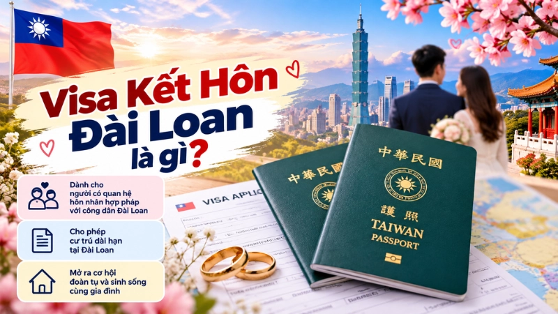 Visa kết hôn Đài Loan là gì?