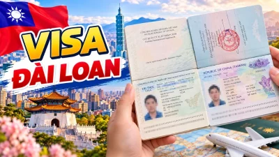 Ảnh Visa Đài Loan