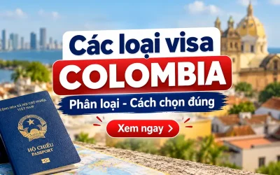 Các loại visa Colombia