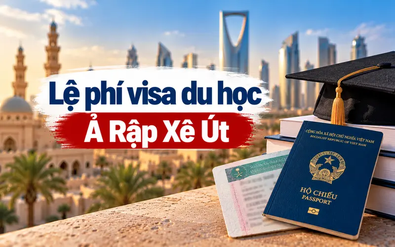 Cập nhật lệ phí visa du học Ả Rập Xê Út
