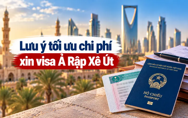 Lưu ý xin visa Ả Rập Xê Út tối ưu chi phí