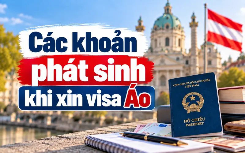 Những khoản phí phát sinh cần biết khi xin visa Áo