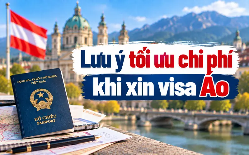 Lưu ý để xin visa Áo tối ưu chi phí