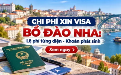 Chi phí xin visa Bồ Đào Nha