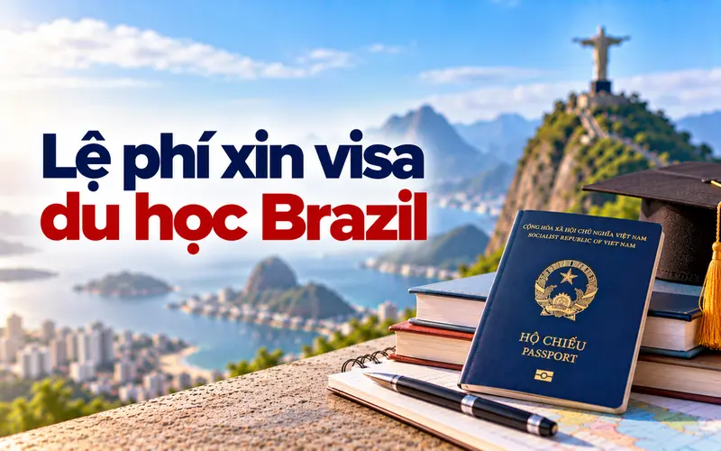 Tìm hiểu chi phí khi xin visa du học Brazil