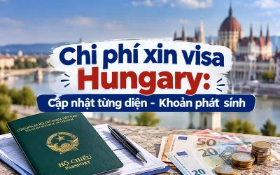 Chi phí xin visa Hungary