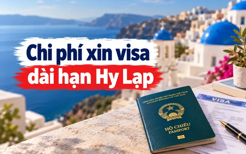 Tìm hiểu chi phí xin visa Hy Lạp dài hạn