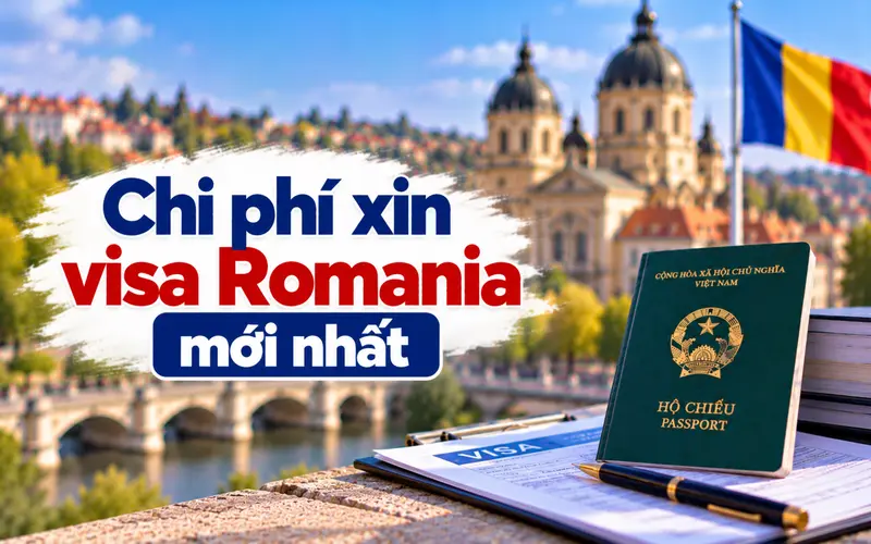 Tìm hiểu tổng quan chi phí xin visa Romania mới nhất