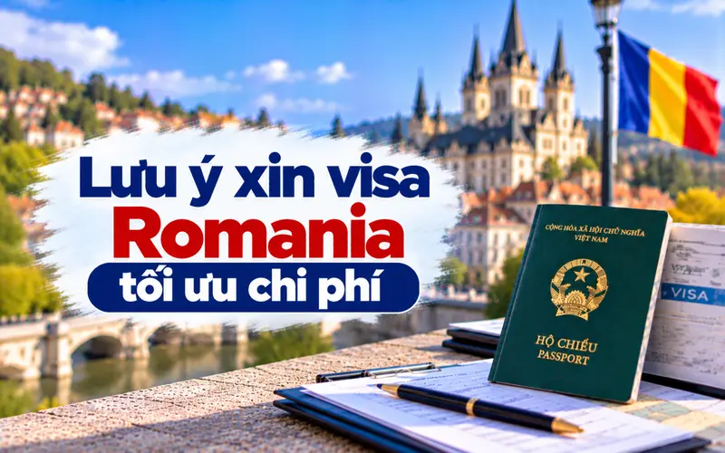 Lưu ý để tối ưu chi phí khi xin visa Romania