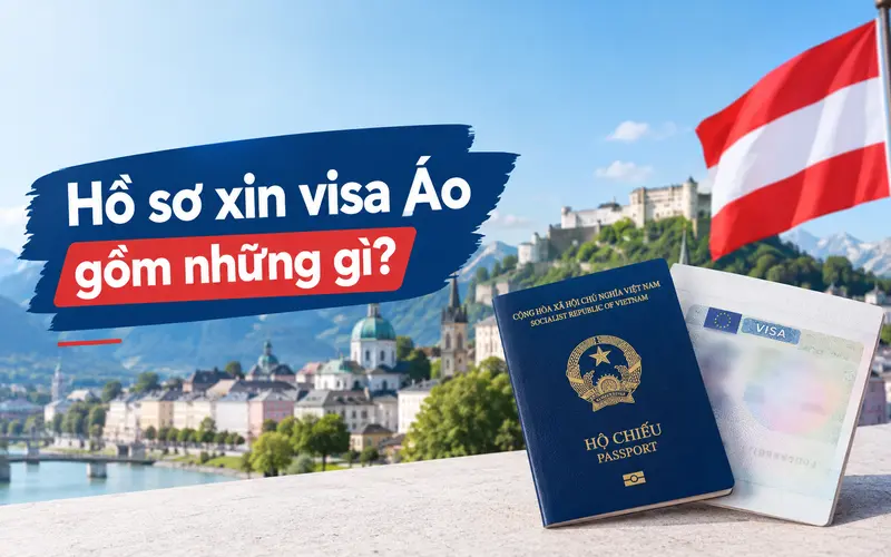 Nhóm giấy tờ cơ bản khi xin visa Áo