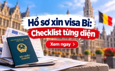 Hồ sơ xin visa Bỉ